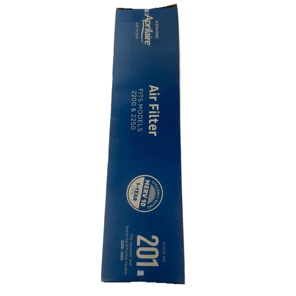 OEM Aprilaire 201 Filter for 2200 and 2250 Air Purifiers MERV 13, (Pack of 1)